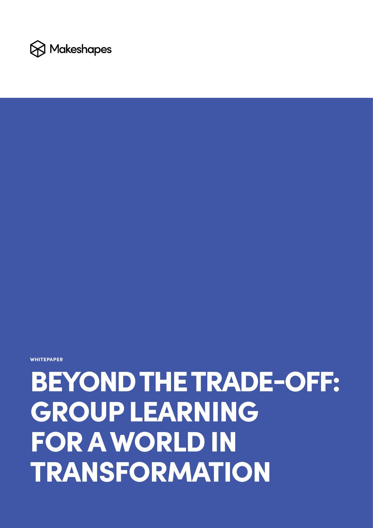 Beyond the Trade-off whitepaper cover